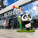 Фотозона з Пандами - прикраса магазину ROSHEN, Бориспіль 2025