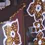 Праздничное оформление фасада отеля «Премьер» в г. Трускавец. Праздничное оформление фасада отеля «Премьер» в г. Трускавец.