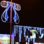 Светодиодные конструкции на световых опорах перед Торговым центром «Модуль», г.Буча Светодиодные конструкции на световых опорах перед Торговым центром «Модуль», г.Буча