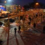 Новогодняя декорация на Софийской площади, г.Киев Новогодняя декорация на Софийской площади, г.Киев